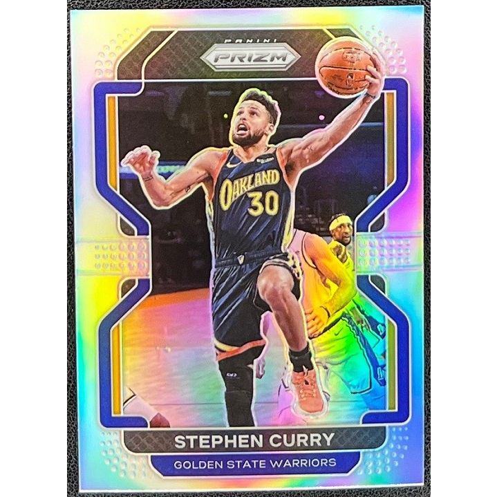 NBA 球員卡 Stephen Curry 2021-22 Prizm Prizms Silver 銀亮