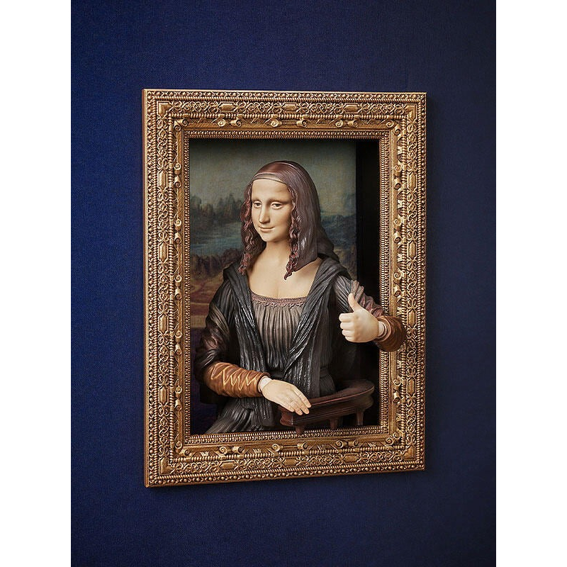 24年3月預購 代理版 figma 桌上美術館 李奧納多 達文西作品 蒙娜麗莎 蒙娜麗莎的微笑