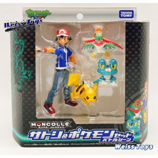 ★維斯玩具★ 日版 神奇寶貝 寶可夢 TAKARA TOMY 小智 皮卡丘 摔角鷹人 呱呱泡蛙 稀有 Pokemon公仔