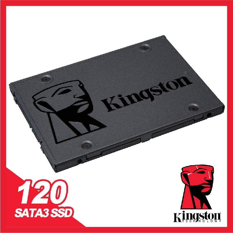 120G A400系列 SATA-3 2.5吋｜Kingston 金士頓｜SSD 固態硬碟（SA400S37/120G）