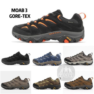 《TNT運動廣場》MERRELL MOAB 3 GTX男 低筒 防水 黃金大底 登山鞋ML500299/ML135533