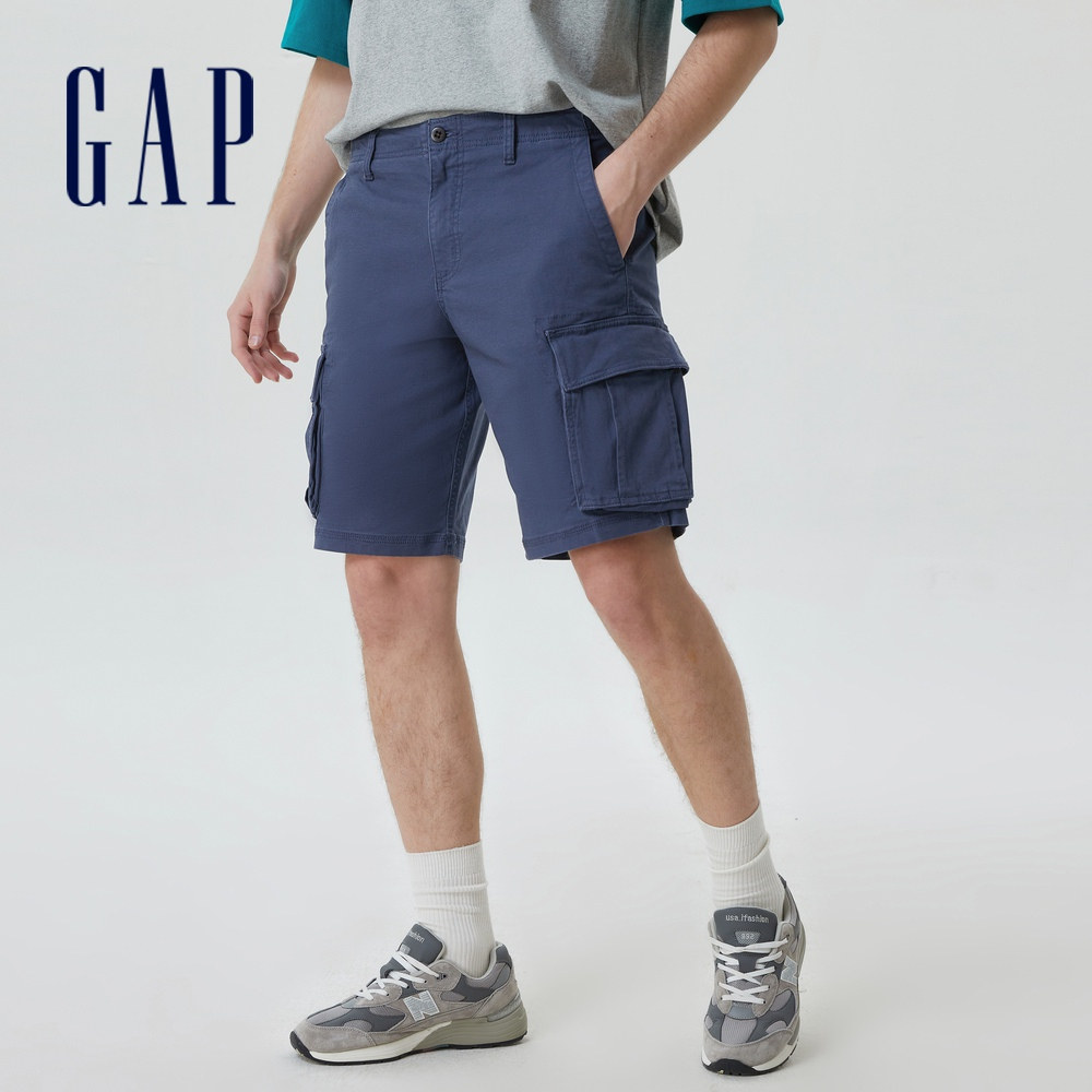 Gap 男裝 工裝短褲-海軍藍(602726)
