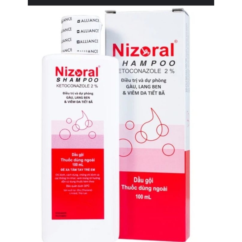 Nizoral 仁山利舒 抗皮屑洗髮精 dầu gội đầu trị nấm da đầu 100ml