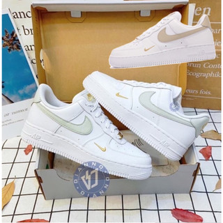 實體店面 NIKE AIR FORCE 1 AF1 雙勾 豆沙綠 奶茶 金勾 小金勾 雙勾 CZ0270-105-1