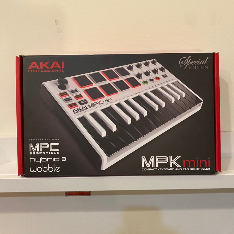 Akai MPK mini MKII MIDI 二代音樂鍵盤 MPKmini MK2 二手
