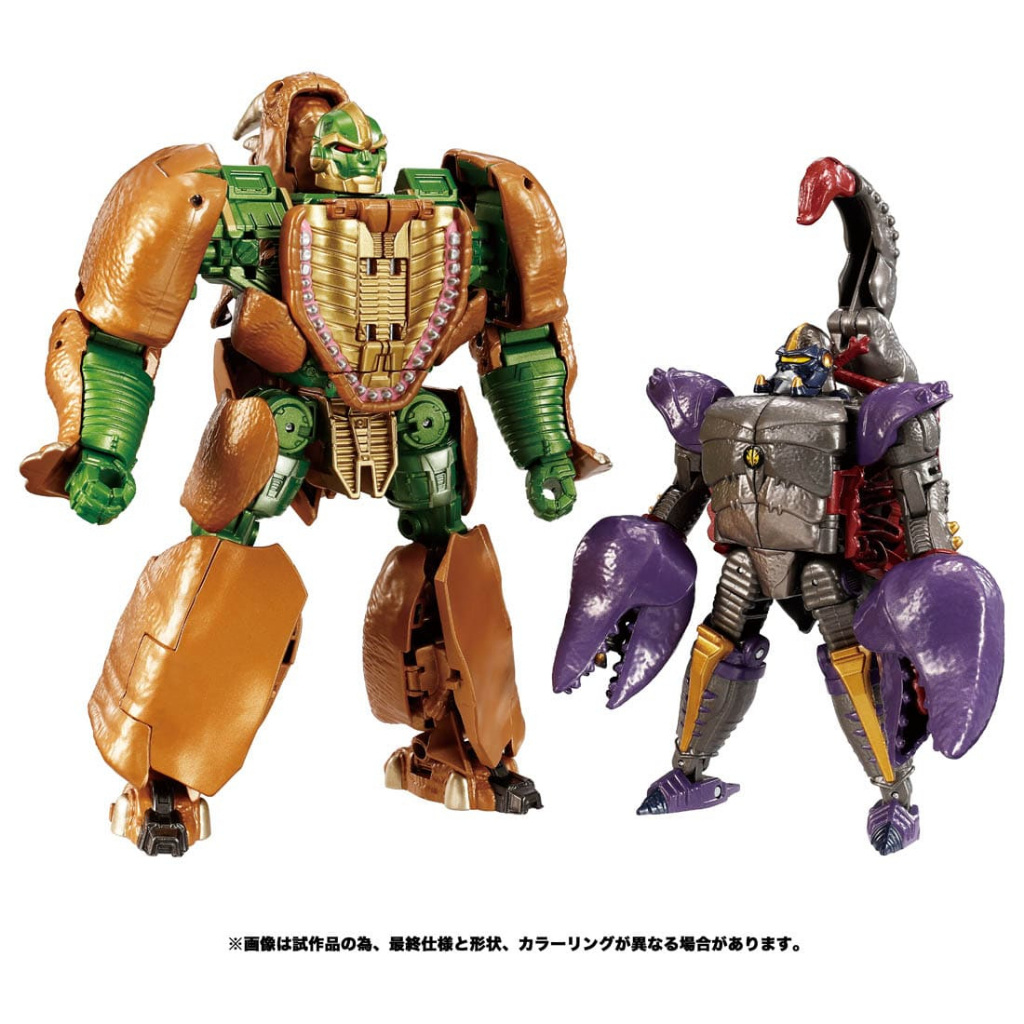 現貨 Hasbro 變形金剛 -日版 TAKARA TOMY BWVS-02 犀牛勇士 巨蠍勇士