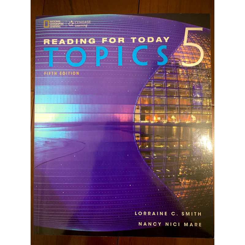 Topics 5: Reading for today 5th edition
