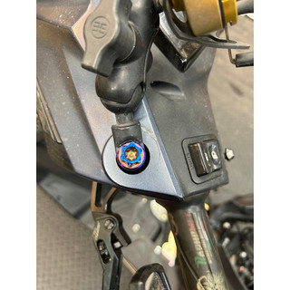 【鈦上皇】白鐵燒鈦 後照鏡螺絲 正反牙 造型螺絲 鍍鈦 燒鈦 mmbcu drg krv force augur