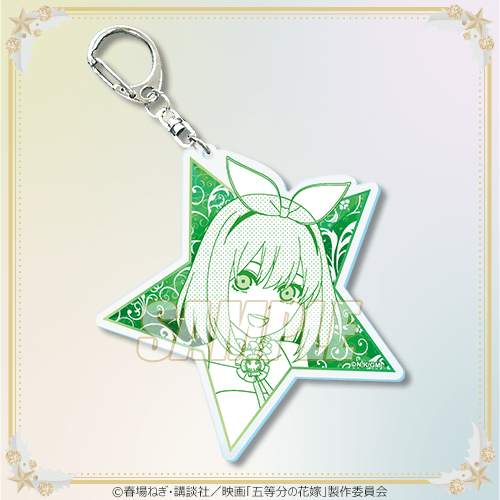 【WAT現貨】五等分的新娘 2022聖誕一番賞 中野四葉鑰匙圈 五等分の花嫁 クリスマスくじ 五等分的新娘一番賞
