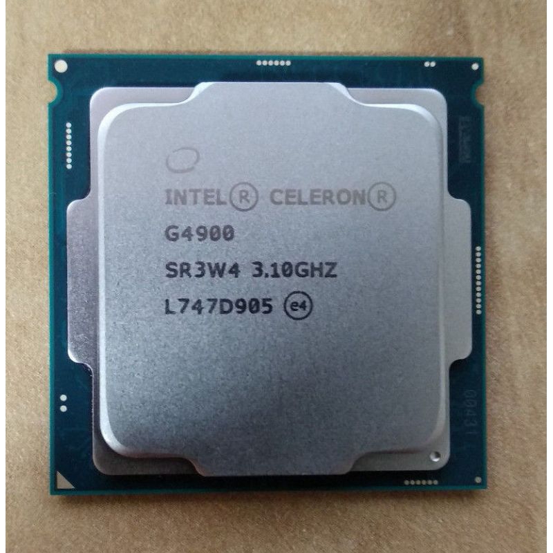 Intel Celeron G4900,，第8代處理器，LGA1151
