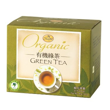 【雄讚購物】宣洋曼寧-有機綠茶、有機錫蘭紅茶20入 / 盒
