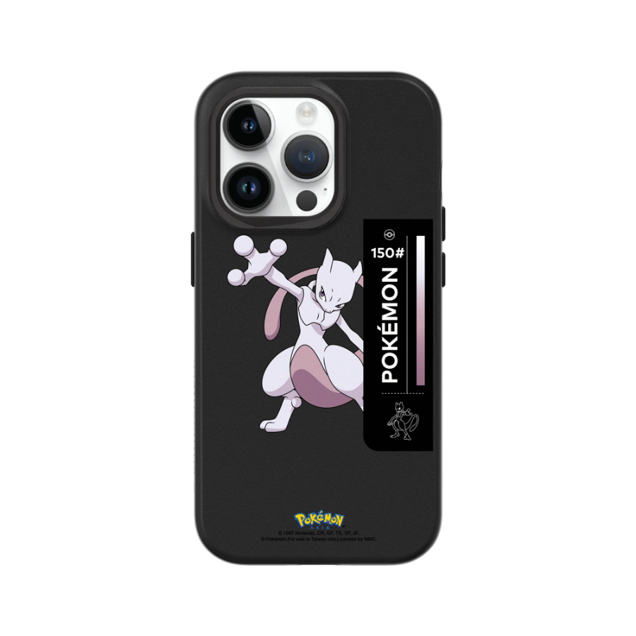 犀牛盾 適用iPhone SolidSuit經典背蓋防摔手機殼/寶可夢-Pokémon Color-超夢