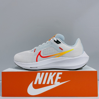 NIKE W AIR ZOOM PEGASUS 40 女生 白水藍色 舒適 透氣 運動 慢跑鞋 DV3854-102