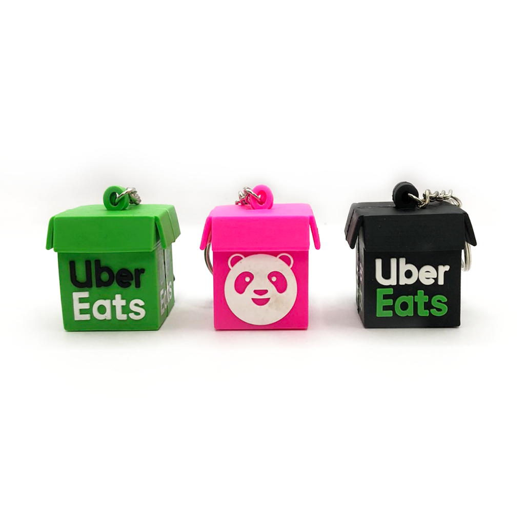 [ HankTown ] 外送箱 Uber eats Foodpanda 鑰匙圈【全站滿$99出貨】