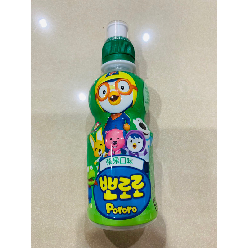韓國 Pororo 啵樂樂 乳酸飲料-蘋果 235ml