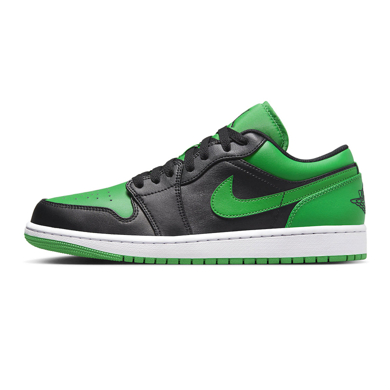 Air Jordan 1 休閒鞋 Low "Lucky Green" 幸運綠 黑綠 男鞋 553558-065 [現貨]