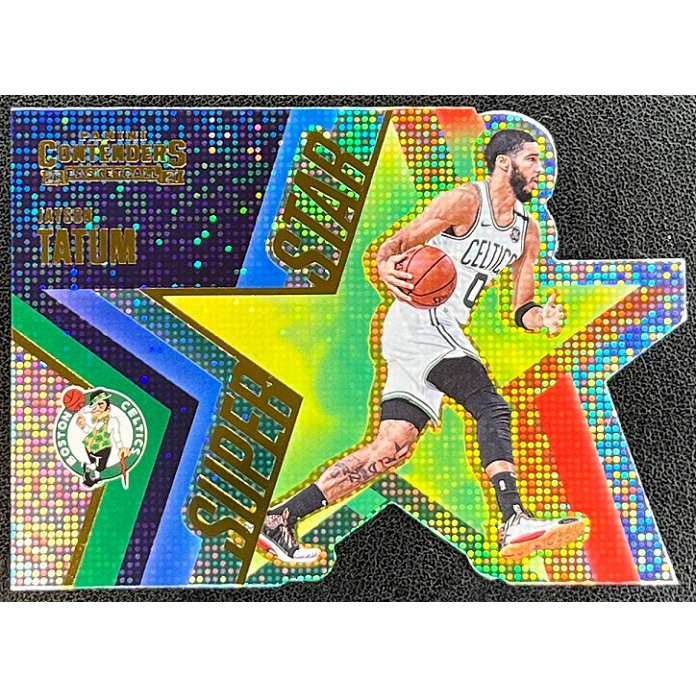 NBA 球員卡Jayson Tatum 2020-21 Contenders Superstar Die-Cuts