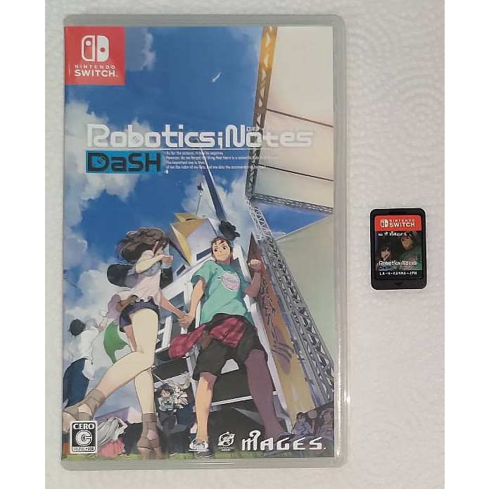 NS Switch 二手 日文版 無中文 機械學報告 DaSH 日版 ROBOTICS;NOTES DaSH 機器人筆記