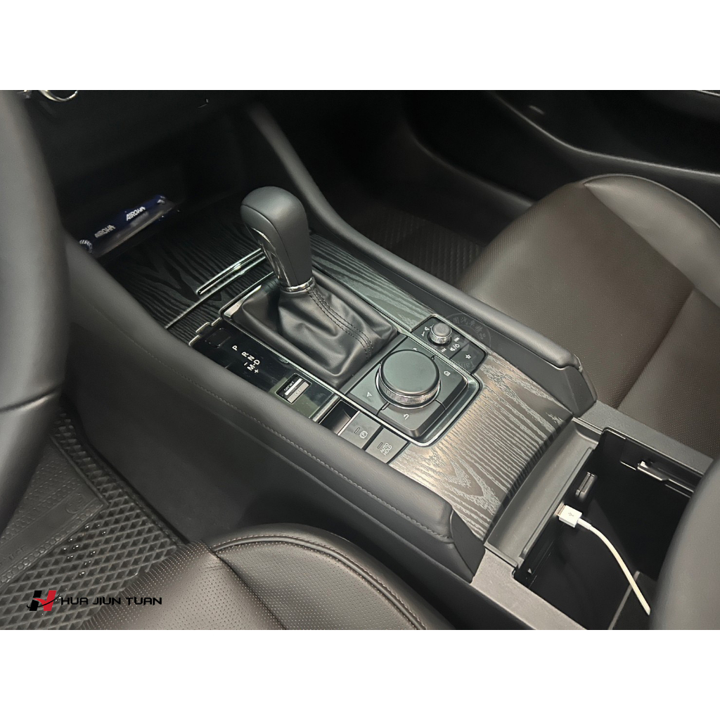 【花軍團】Mazda 馬自達 Mazda3 四代 馬三 3D掃描 密合度100% 排檔貼片 按鍵飾板 水杯框蓋