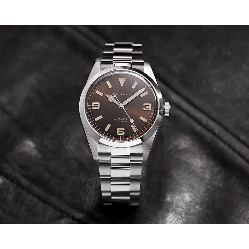 AF Store* BALTANY 復古腕錶 琺瑯錶盤 探險家一代 防水200米 自動機芯 瑞士 SW200 NH38