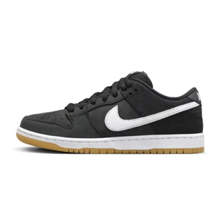 Nike 休閒鞋 SB Dunk Low Pro lso Black Gum 黑 焦糖底 男女 CD2563-006