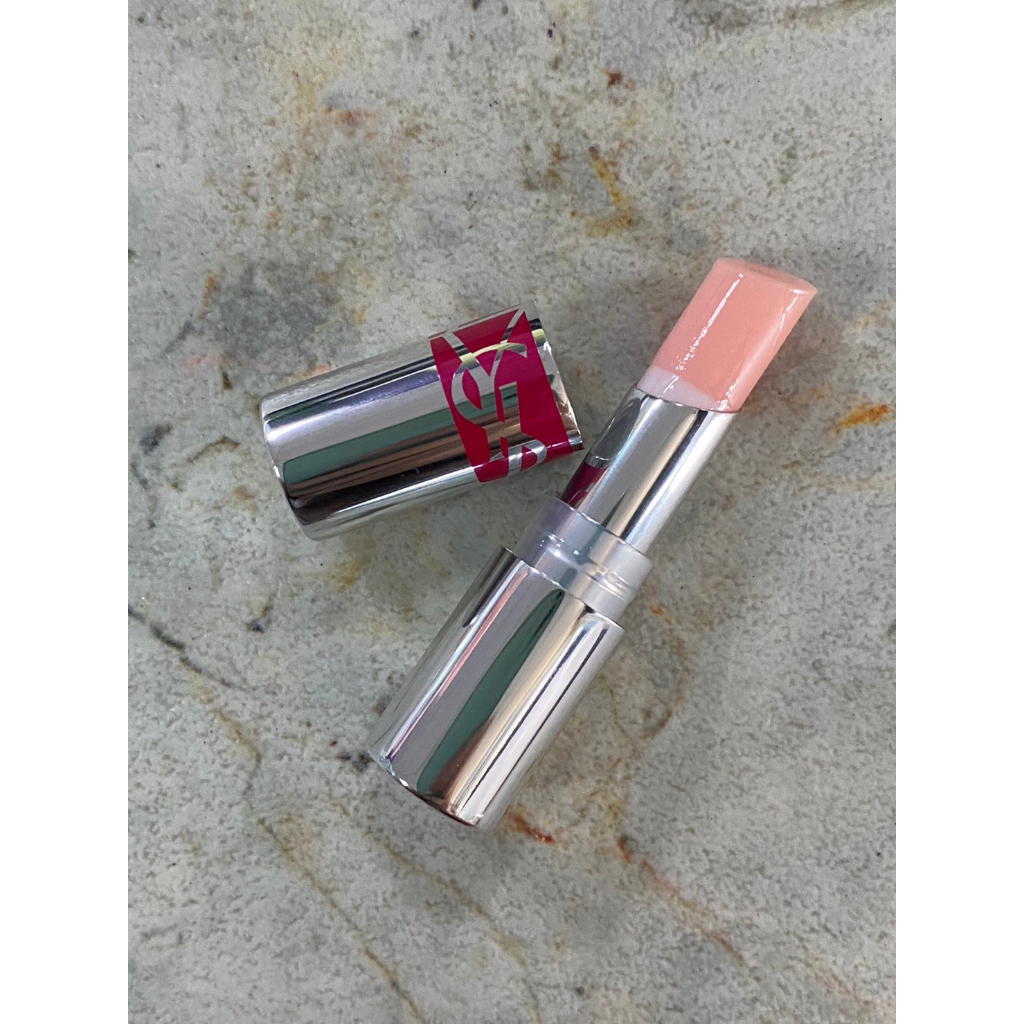 2極タイプ ALISONLOU LIP STUD ベビーピンク リップ ピアス 14KYG