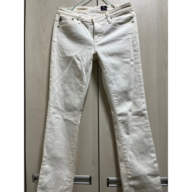 AG jeans Adriano 白色牛仔褲