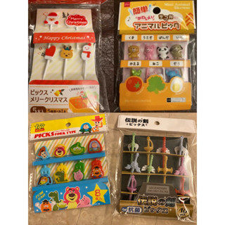 #Min’s日本代購區#造型便當叉/食物叉（現貨）
