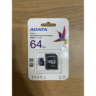 ADATA SD/Micro SD卡 (64G)