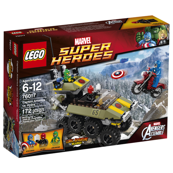 【GC】 LEGO 76017 Avengers Captain America vs. Hydra