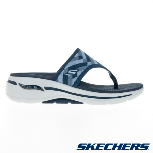 SKECHERS GO WALK ARCH FIT SANDAL 女 休閒涼拖鞋 140231NVY