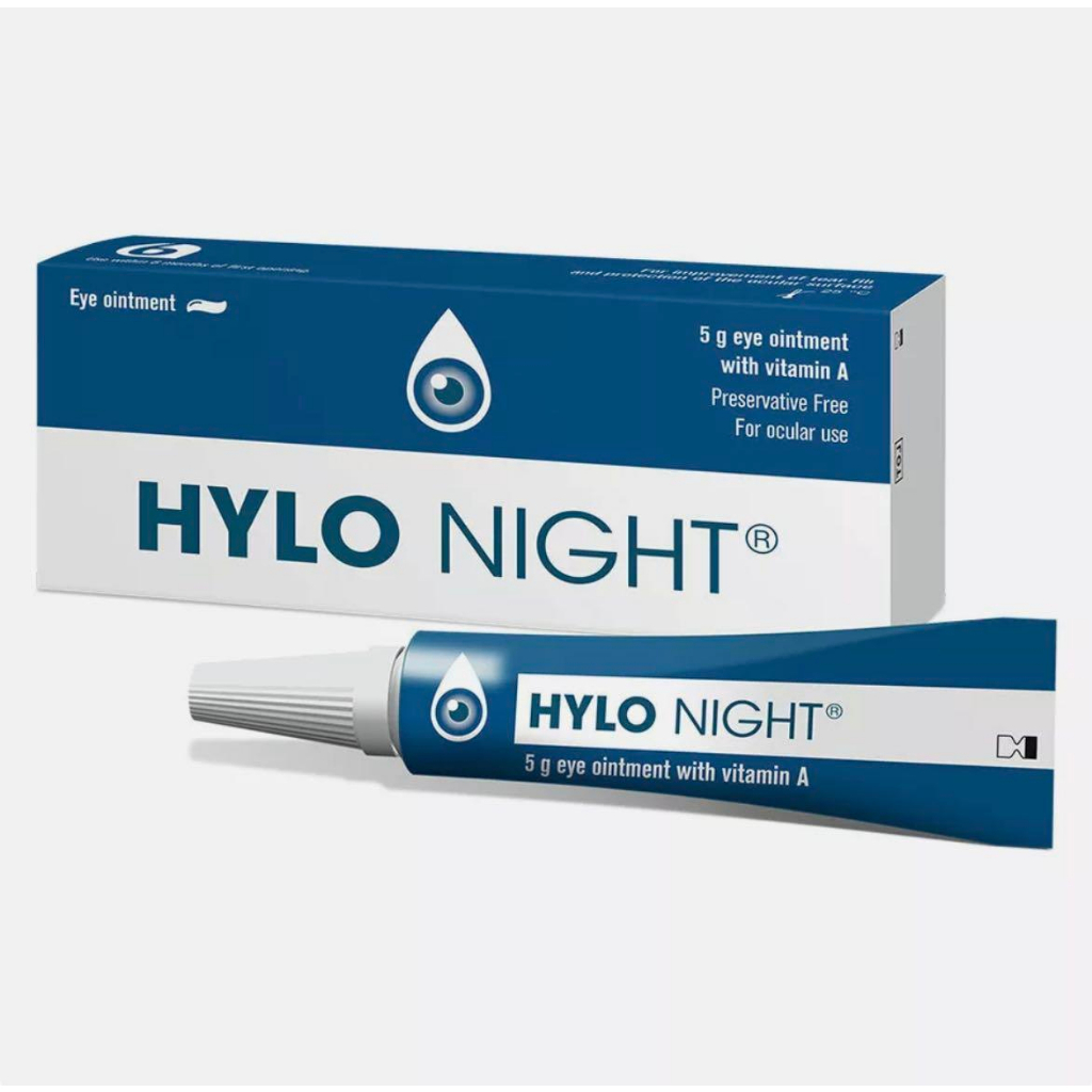 【現貨 效期:2025】德國HYLO-Night夜間眼用膏 5g