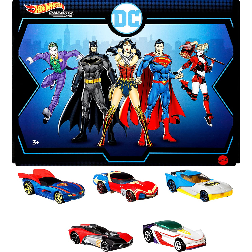 預購 🚀美國正貨🚀美國專櫃 Dc漫畫 超人 蝙蝠俠  Hot Wheels 玩具車 公主 車車 小丑 super man