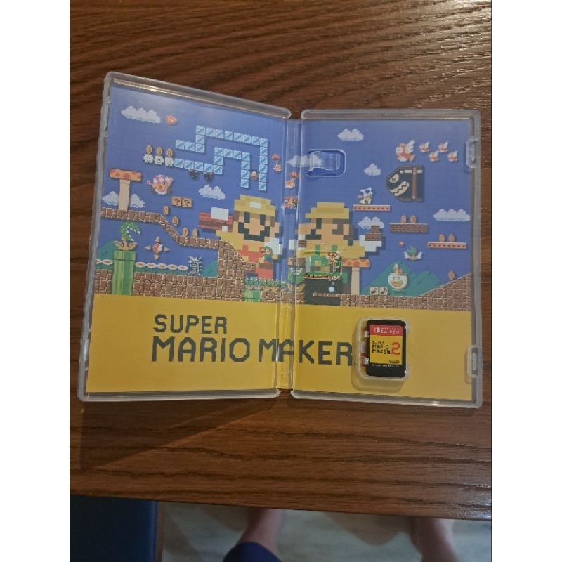 Switch遊戲片 超級瑪莉歐創作家2 中文版 Mario Maker 二手少玩便宜免運
