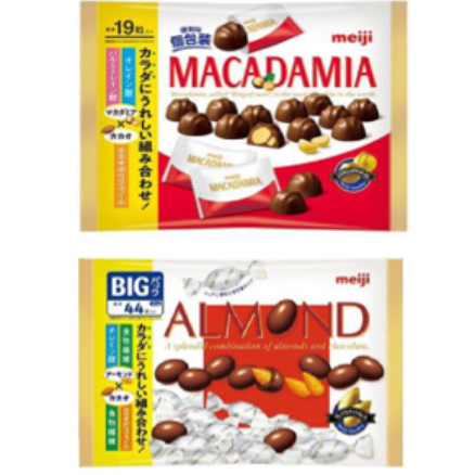 Meiji 明治 夏威夷豆巧克力 杏仁巧克力 獨立包裝 大包裝 單顆裝 日本進口 日本直送