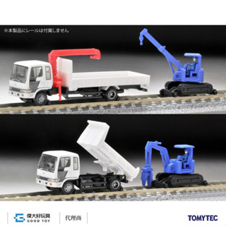 TOMYTEC 314882 卡車系列 鐵路公路兩用保線車輛組A (2輛) N規1/150