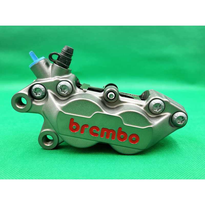 Brembo 灰底紅字對四卡鉗 左卡