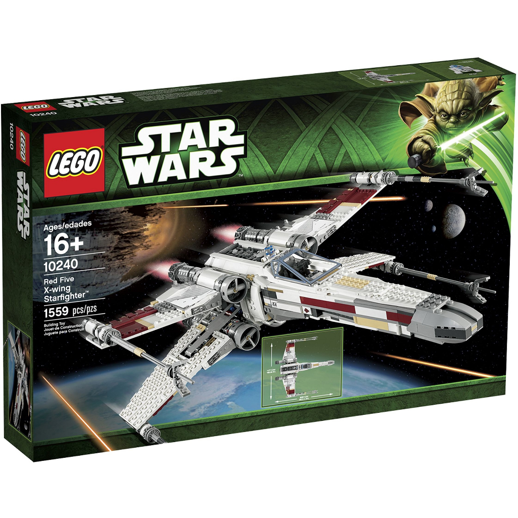 [大王機器人] 樂高 LEGO 10240 星際大戰 Red Five X-wing Starfighter