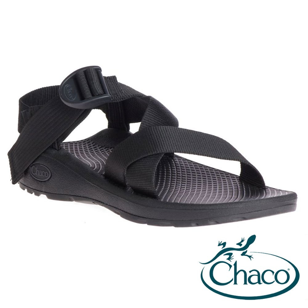 【Chaco 美國】女越野舒壓運動涼鞋-寬織帶標準款 『經典黑』MLW01