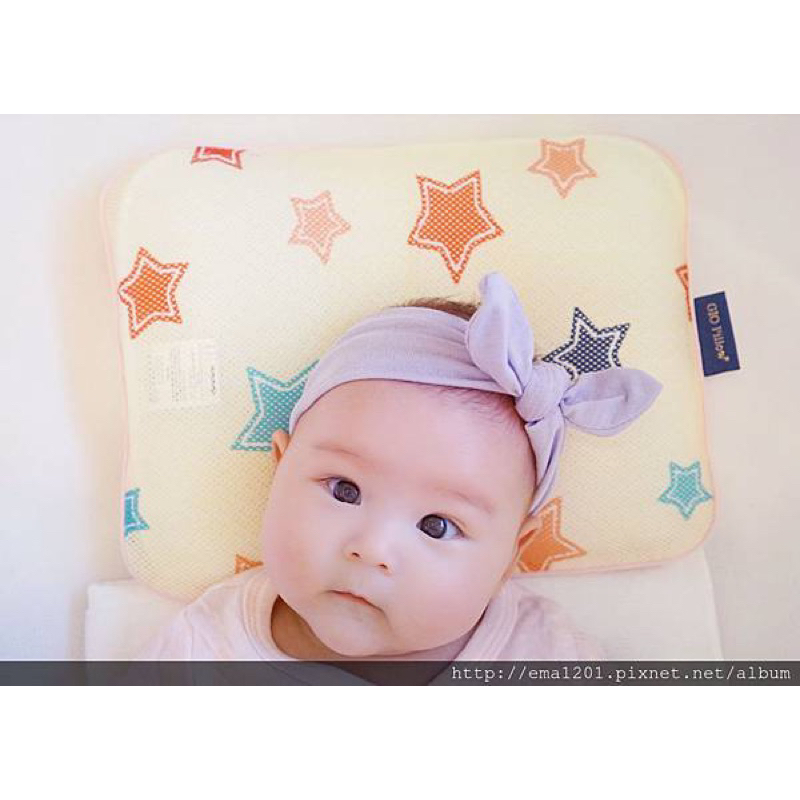 韓國 GIO Pillow 超透氣護頭型嬰兒枕頭 S號