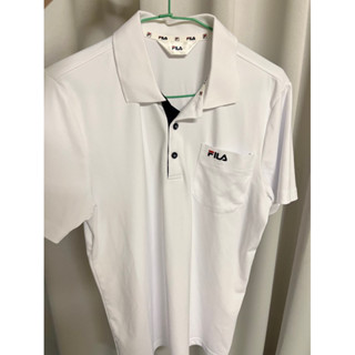 FiLA 吸濕排汗運動衫休閒領