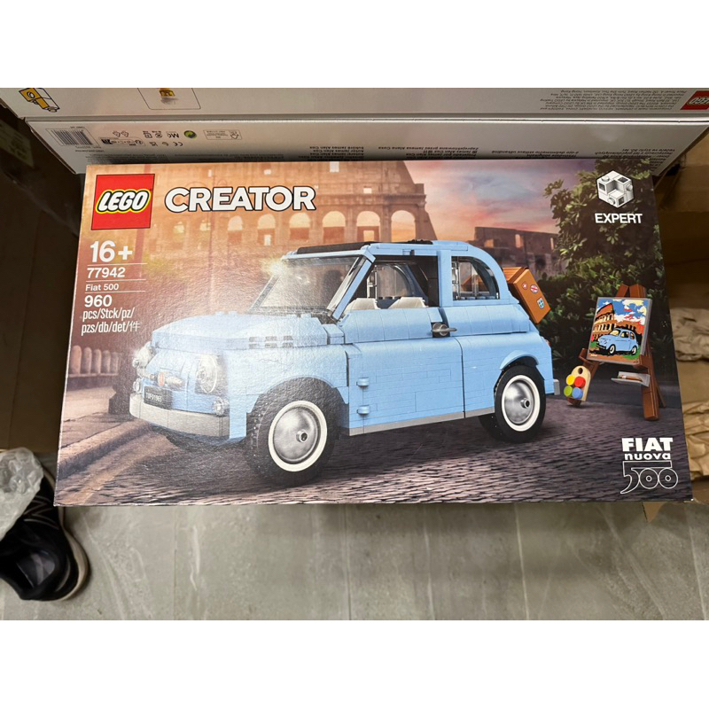樂高 LEGO CREATOR 創意 77942 Fiat 500 淡藍色版 英國限定