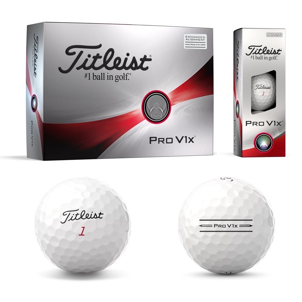 [永安高爾夫] TITLEIST PRO V1X高爾夫球-2023