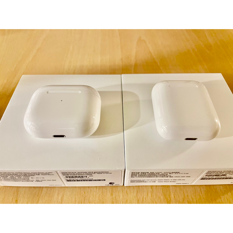 蘋果原廠 全新AirPods 2代/3代 充電盒 不含耳機 台灣公司貨 保固一年