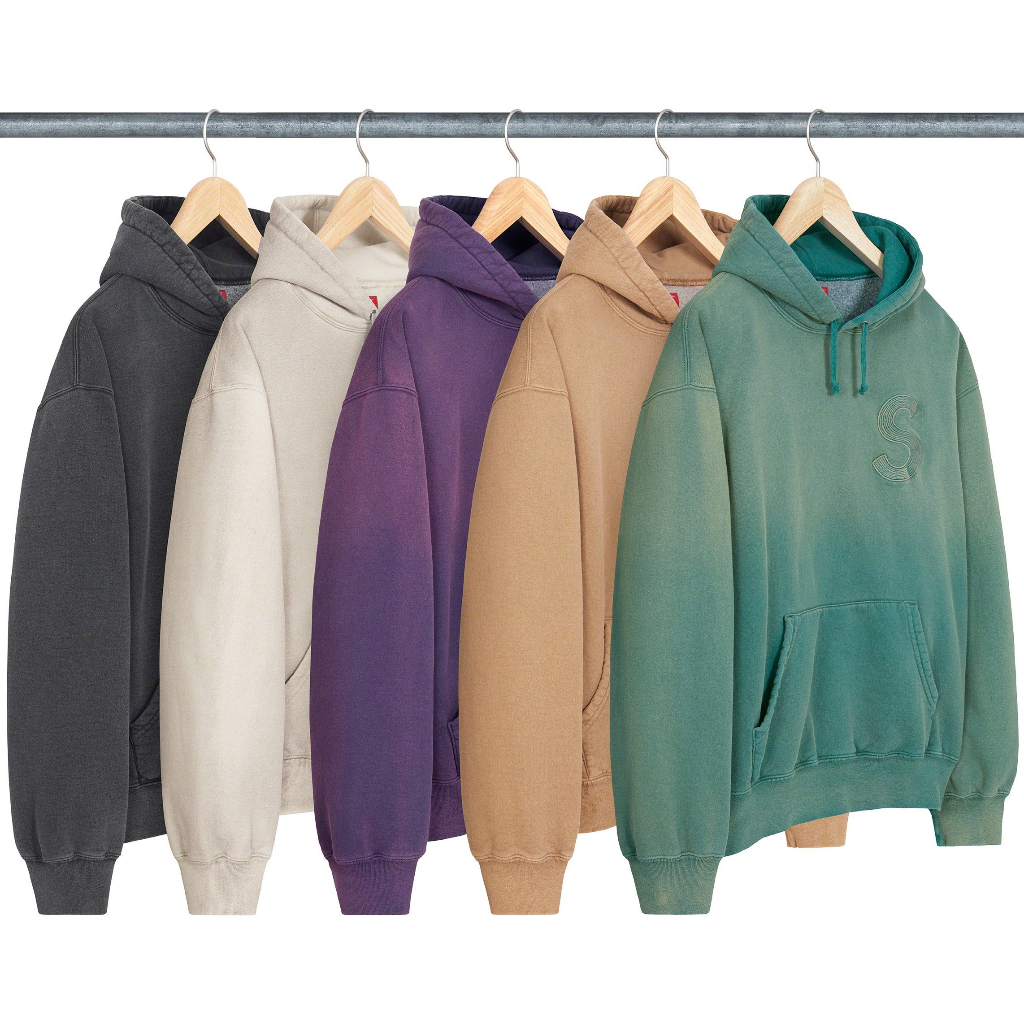 【紐約范特西】預購 SUPREME SS23 OVERDYED S LOGO HOODED 帽T