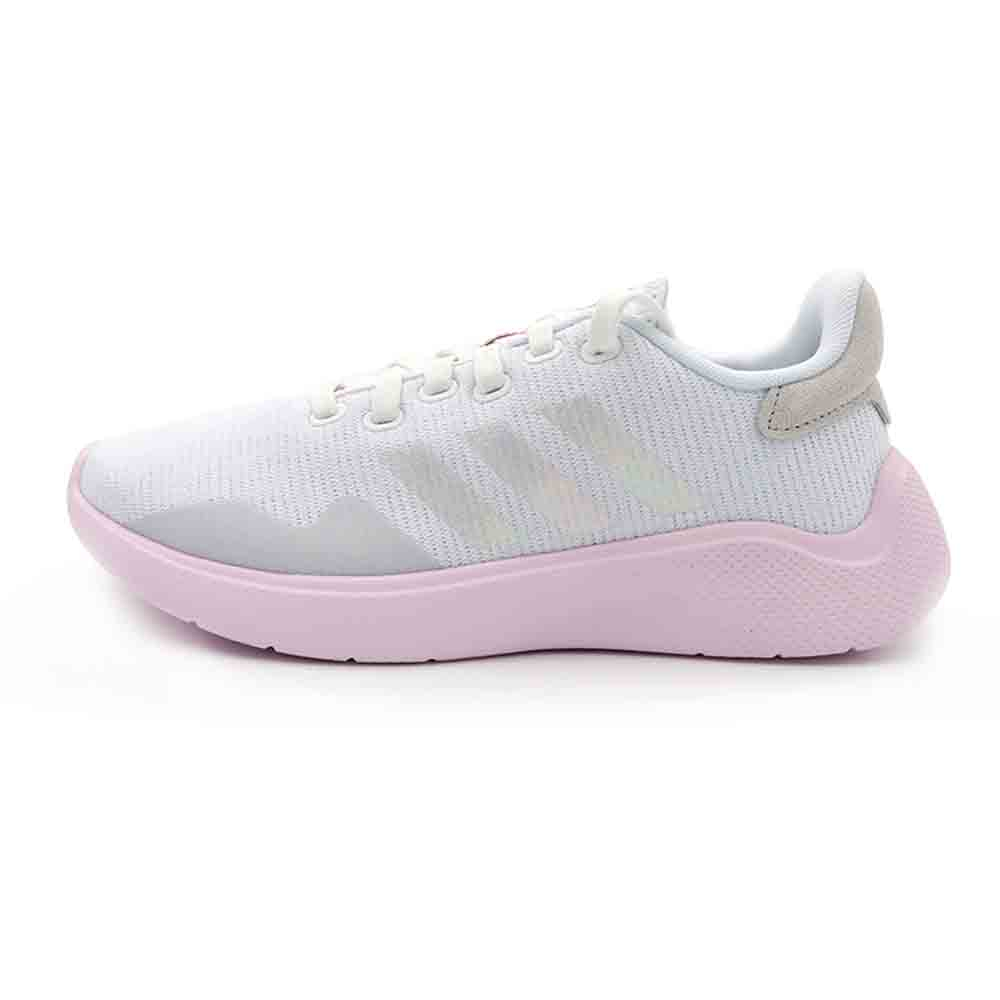 Adidas PUREMOTION 2.0 白粉 雷射反光 休閒 慢跑鞋 女款 J1947【新竹皇家 HQ1707】