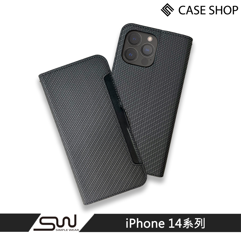 【CASE SHOP】iPhone 14/13/12系列 側掀站立式手機皮套 現貨