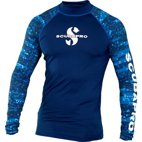 國際品牌Scubapro UPF50 LONG SLEEVE RASH GUARD男款防曬衣 水母衣 潛水 浮潛 SUP