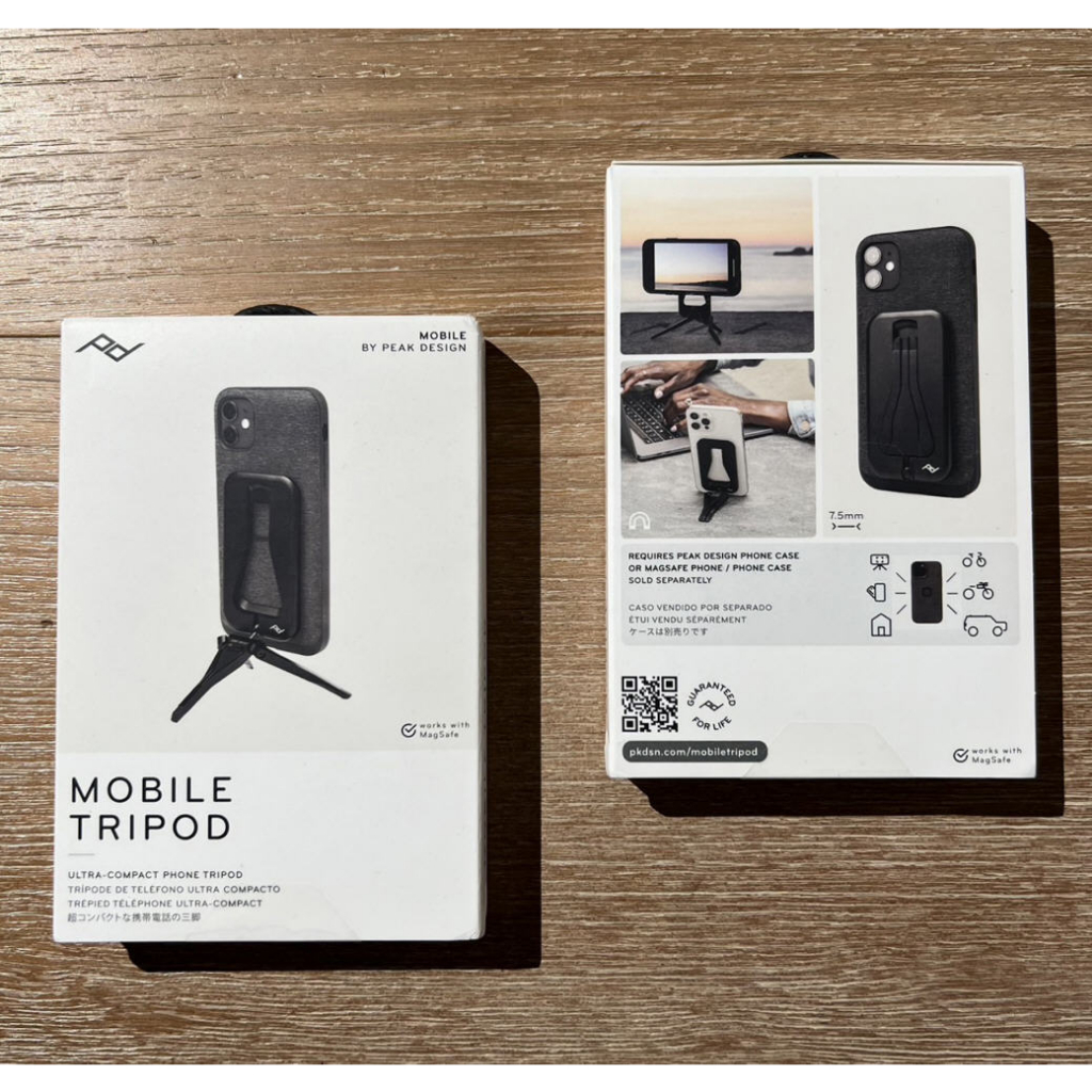 現貨不用等 Peak Design Mobile Tripod 手機快扣三腳架