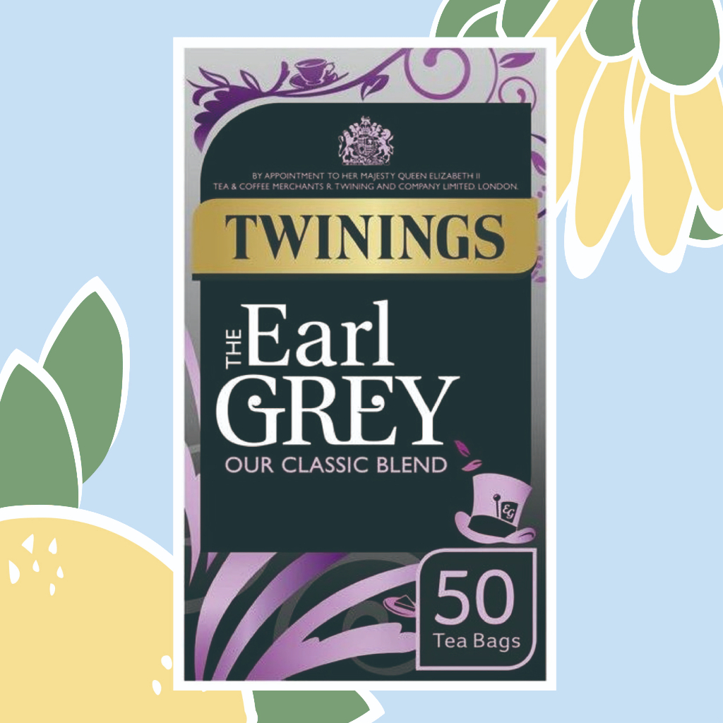 【Twinings 唐寧茶】伯爵茶 Earl Grey (2.5g x 50裸包/盒)